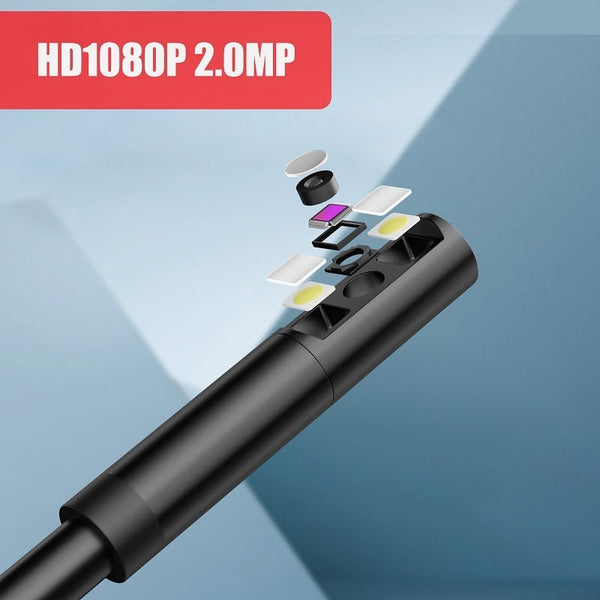 Explore Hard-to-Reach Areas with the 50m Side View Camera HD 1080P Endoscope