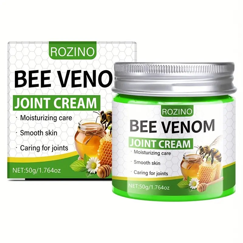 50g Rozino Bee Venom Joint Massage Cream - Hypoallergenic Moisturizing Care (PRE-ORDER) - Electromann SA