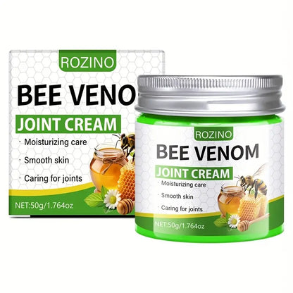 50g Rozino Bee Venom Joint Massage Cream - Hypoallergenic Moisturizing Care (PRE-ORDER) - Electromann SA