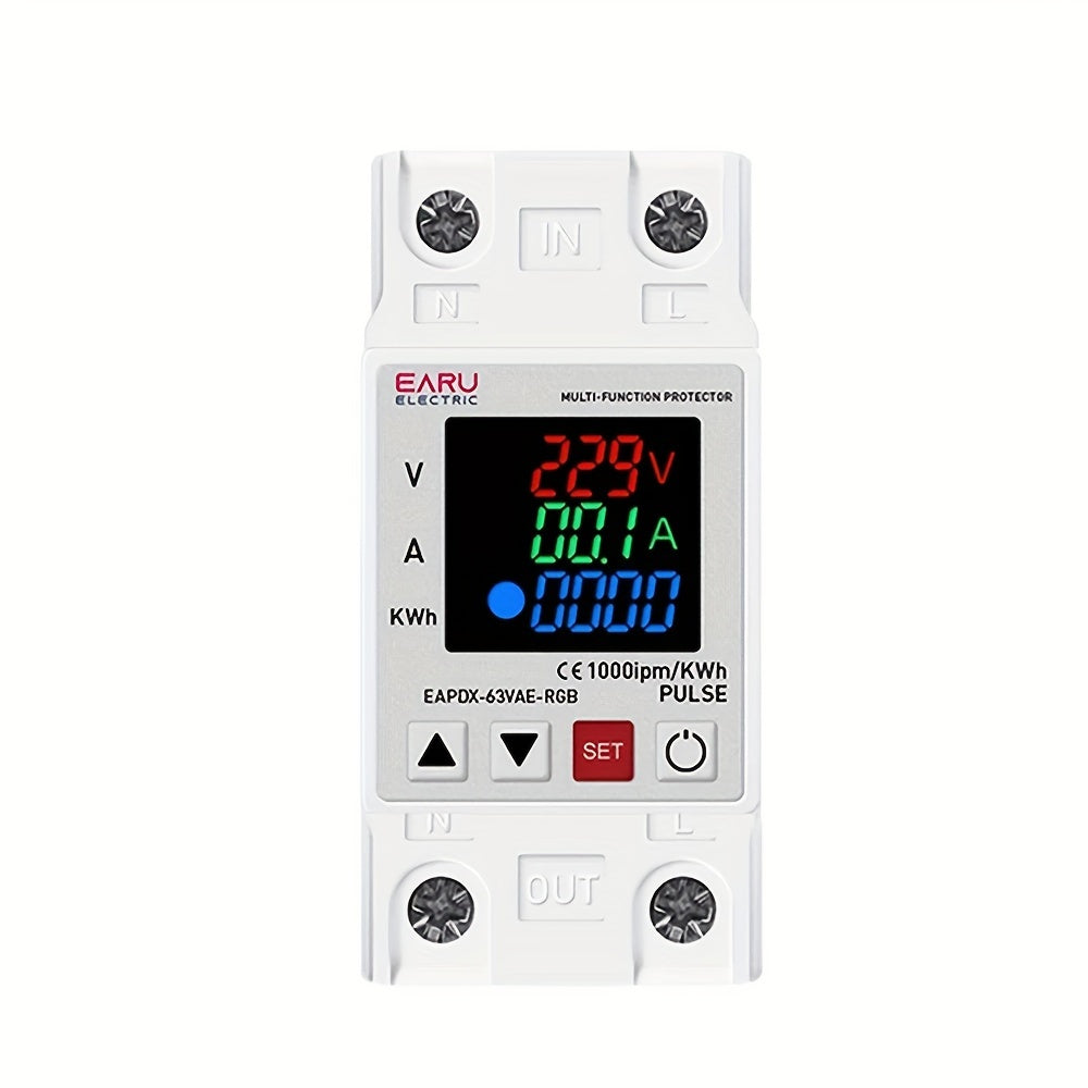 EARU 63A Voltage and Current Regulator Relay (10000077) – Electromann SA