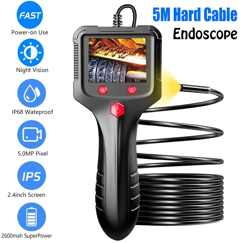 ANDOWL Q-NK86 Explore Hard-to-Reach Areas with the 5m Camera HD 1080P Endoscope