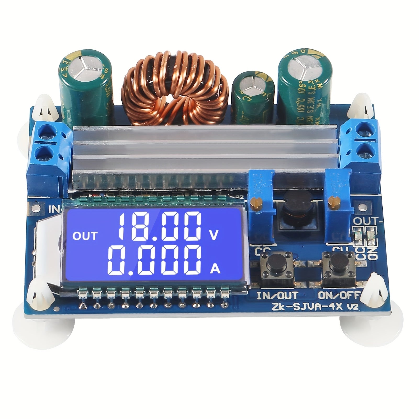 DC-DC Buck Boost Converter Module 5.5-30V (10008154) – Electromann SA
