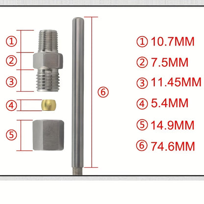 Buy Exhaust Gas Temp Sensor 2m EGT K Type Thermocouple - Reliable and Durable (10005344) - Electromann SA