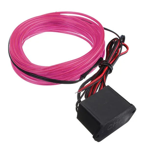 5M 12V Flexible Neon EL Wire – Bright and Customizable Lighting Solution