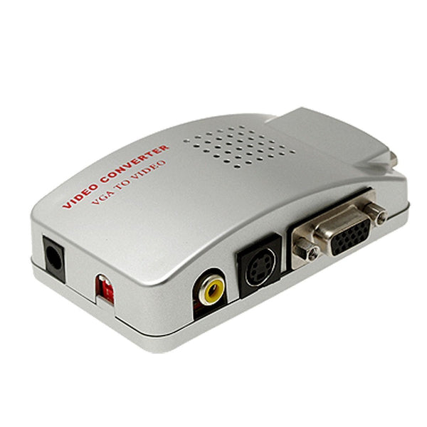 VGA to RCA/ S-Video/VGA Composite Video Converter