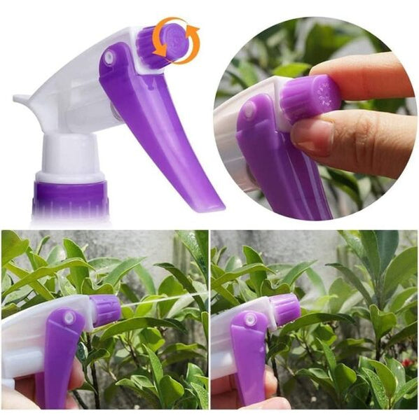 XF0900 Gardening Hand Tools with Purple Floral Print 10 Pieces