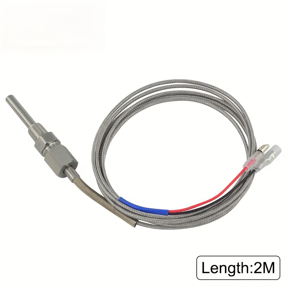 Buy Exhaust Gas Temp Sensor 2m EGT K Type Thermocouple - Reliable and Durable (10005344) - Electromann SA