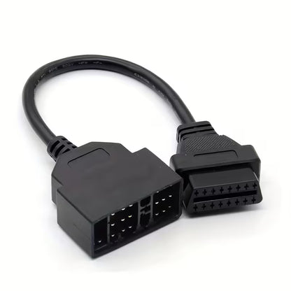 TOYOTA 22 Pin To 16pin OBD1 To OBD2 Adapter - (50000200) - Electromann SA