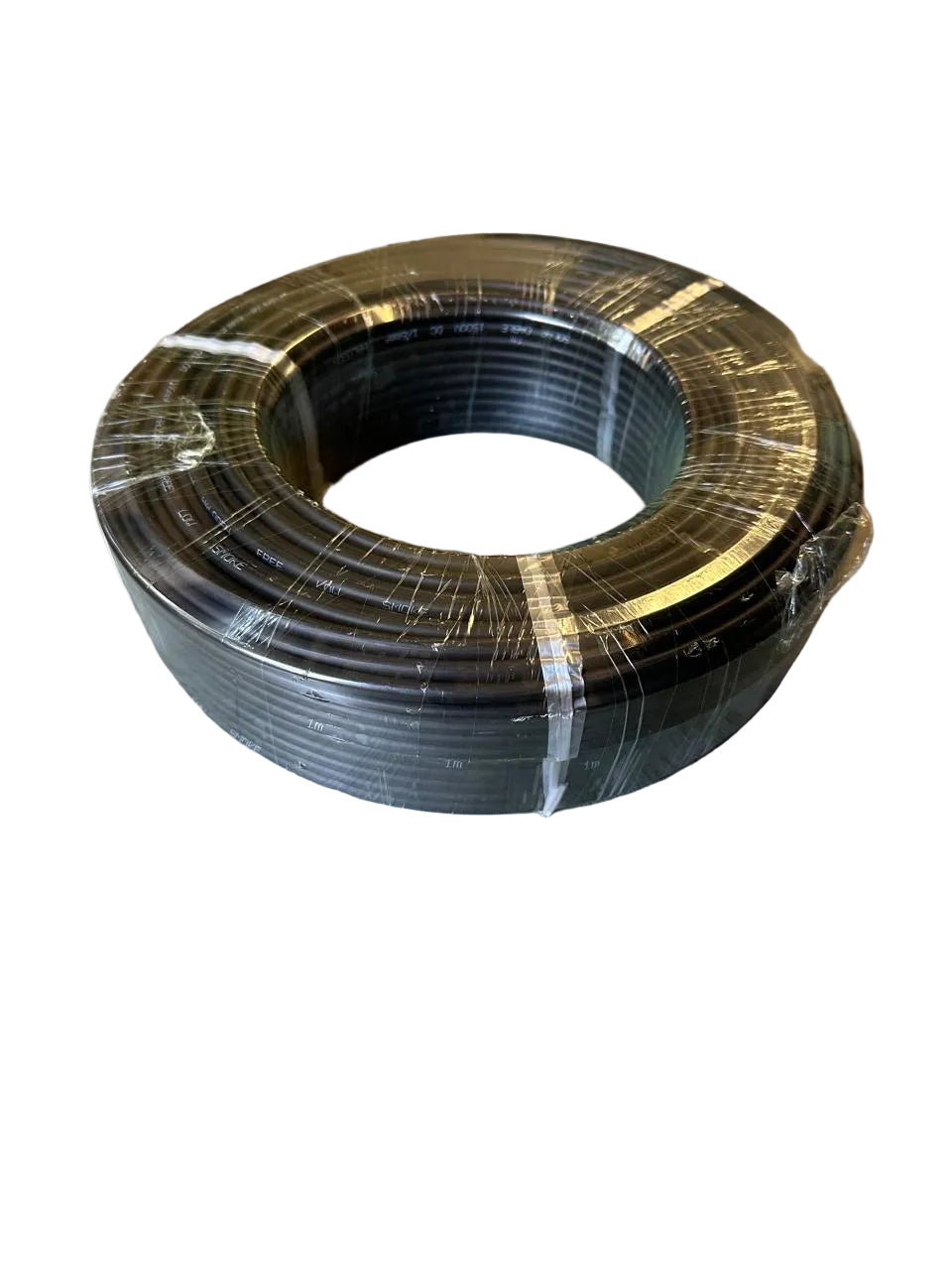 6mm Solar Aluminum Flexible Power Wire - Black - Electromann SA