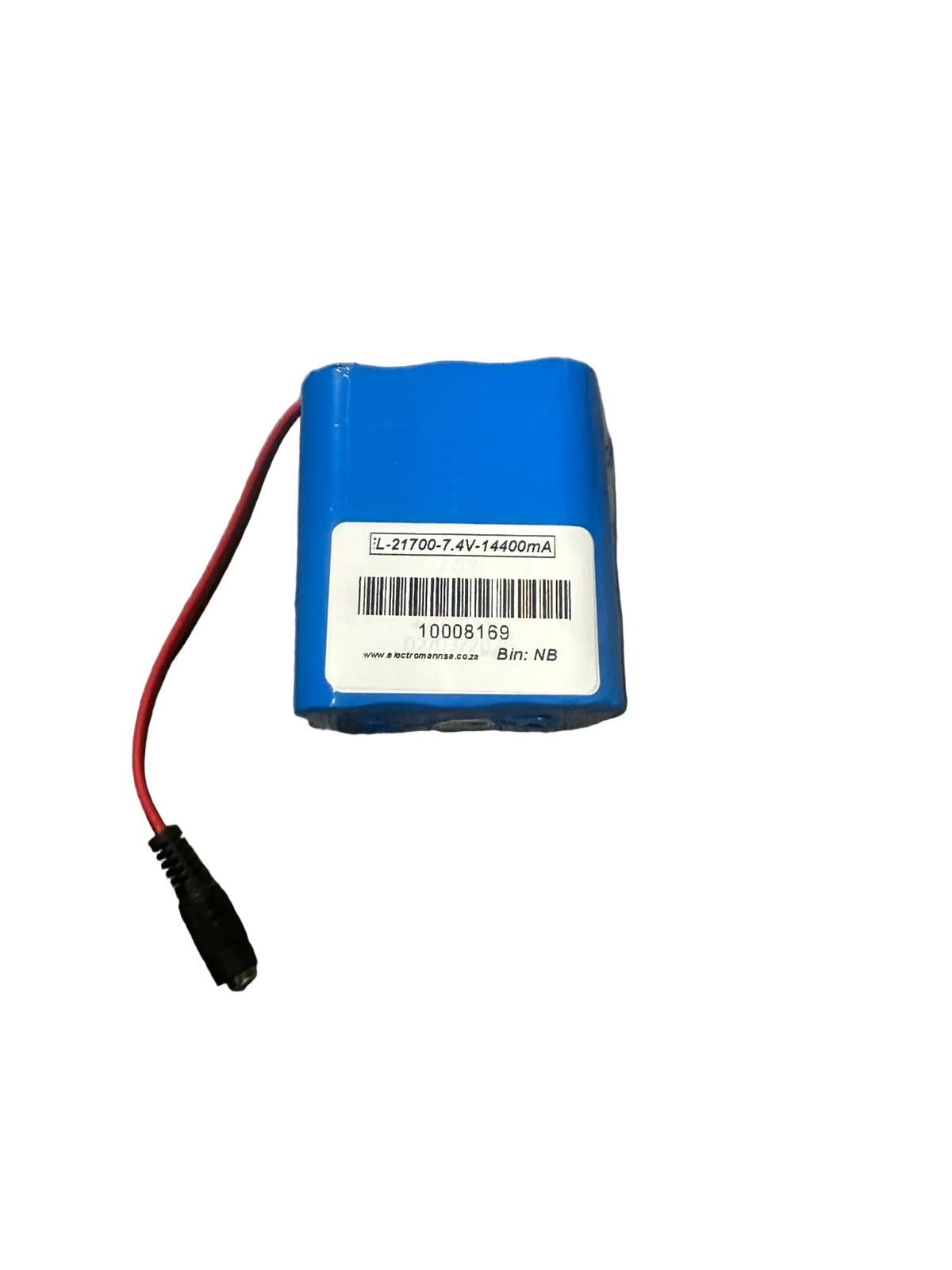 14400mAh 7.4v Lithium 21700 Cell Battery (10008169) - Electromann SA