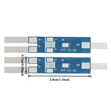 1pcs 2 Strings of 7.4V Polymer Lithium Battery BMS (10008399)