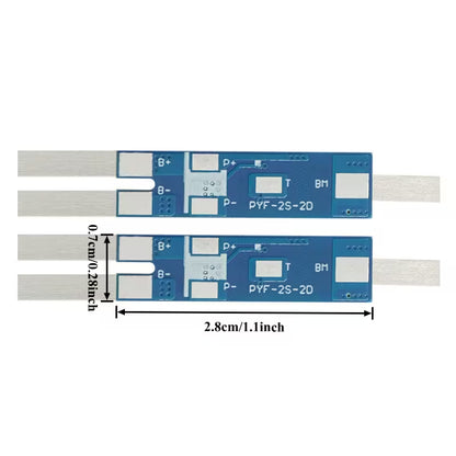 1pcs 2 Strings of 7.4V Polymer Lithium Battery BMS (10008399)