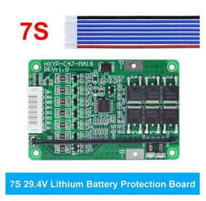 7S 29.4v 20Amp BMS for 18650 Li-ion Batteries