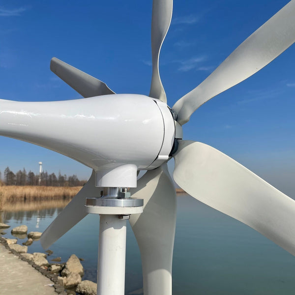 800W 24V 6 Blade Small Wind Turbine for Home Use - Clean and Efficient Energy Generation