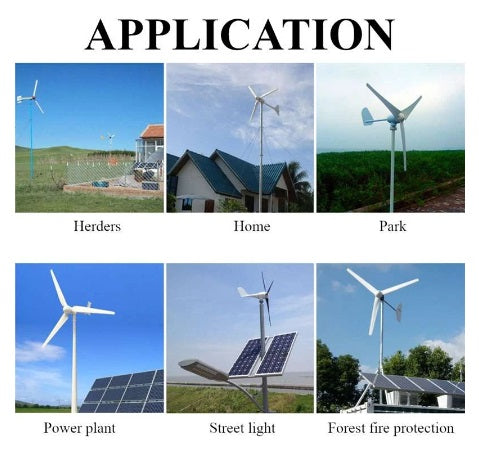 FLTNXY POWER 800W 48V Small Wind Turbine for Home Use - Clean and Efficient Energy Generation