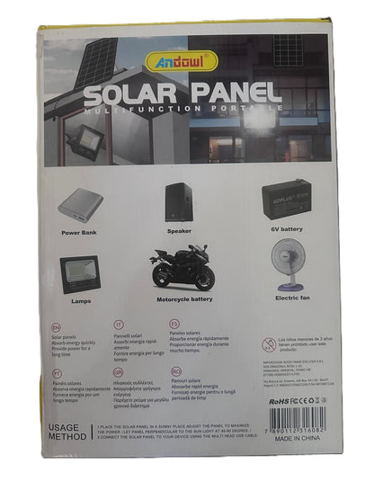 Andowl 15W Multifunctional Solar Panel (10007831) - Electromann SA