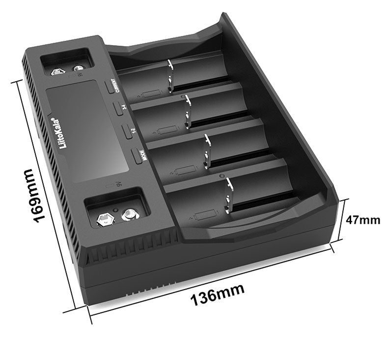 Liitokala Lii-D4XL Smart Multiple Slot Charger (10008397)