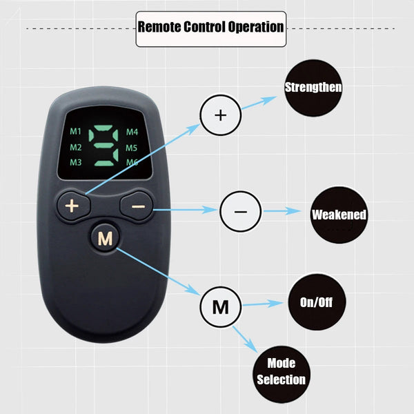 9-Level EMS Electric Foot Massager Pad