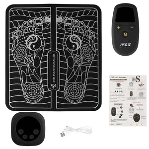 9-Level EMS Electric Foot Massager Pad