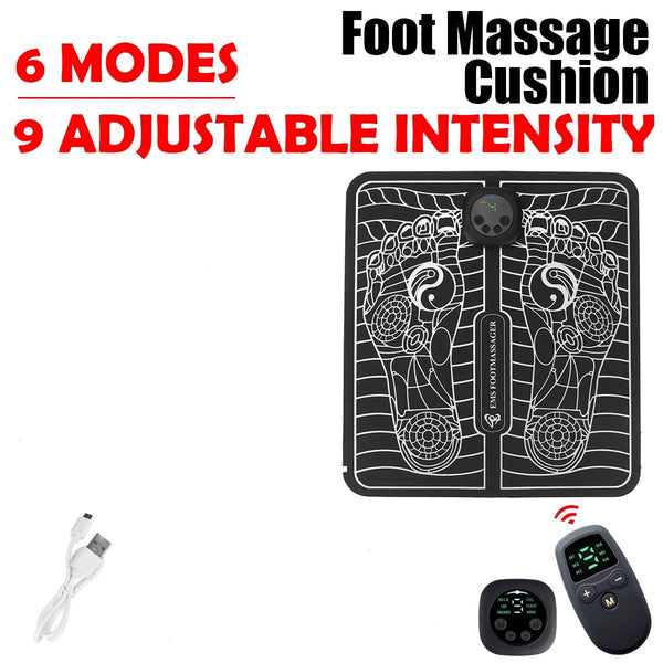 9-Level EMS Electric Foot Massager Pad