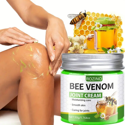 50g Rozino Bee Venom Joint Massage Cream - Hypoallergenic Moisturizing Care (PRE-ORDER) - Electromann SA