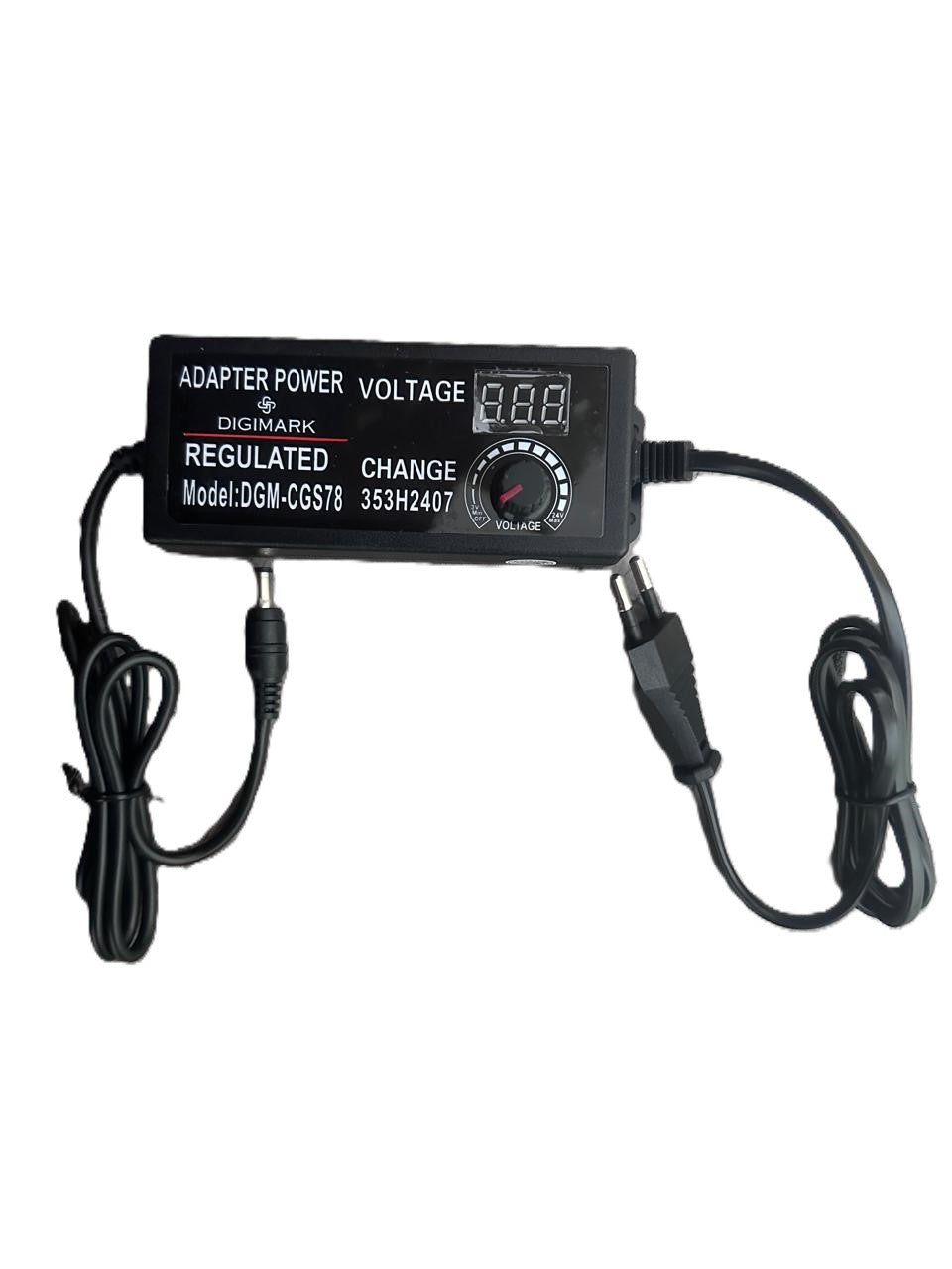 DC3 to 24v 3Amp Universal Adjustable Power Supply - Versatile and Reliable Power Source (10007833) - Electromann SA