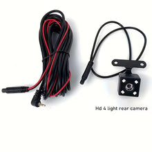 HD 4-light rear camera with wiring on a white background
