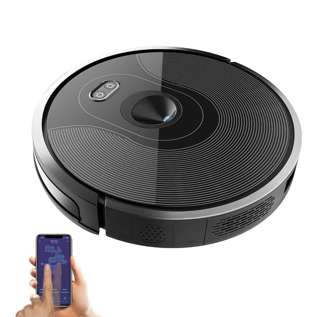 ABIR X6 Intelligent Robot Vacuum Cleaner - Effortlessly Keep Your Floors Spotless (10005927) - Electromann SA