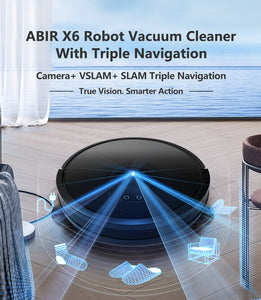 ABIR X6 Intelligent Robot Vacuum Cleaner - Effortlessly Keep Your Floors Spotless