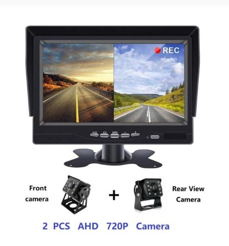 2020 Update Car DVR 7 Inch HD 1024x600P Rearview Camera System