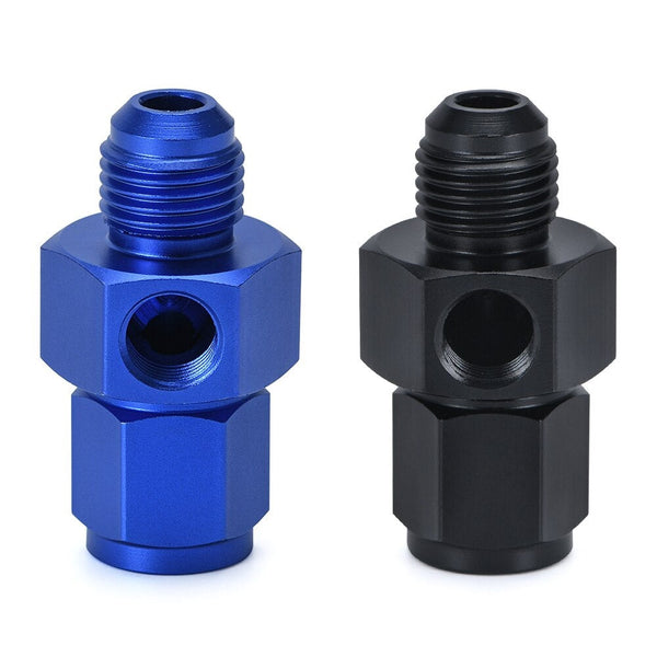 AN6 Male to Female 1/8" NPT Gauge / Sensor Side Port Adapter