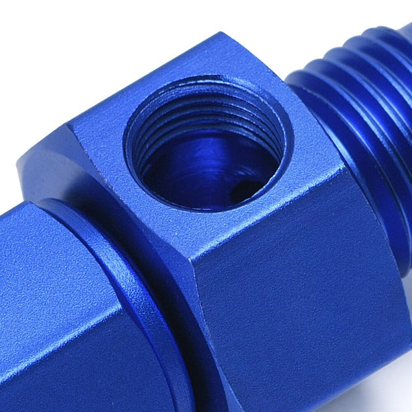 AN6 Male to Female 1/8" NPT Gauge / Sensor Side Port Adapter