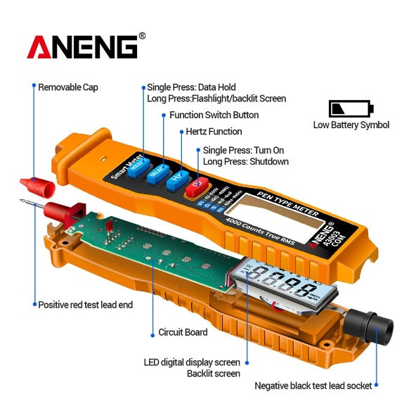 ANENG A3003 Digital Pen Multimeter