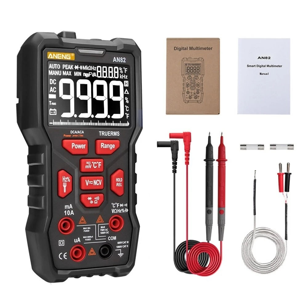 ANENG AN82 Digital Multimeter Professional 9999 Tester