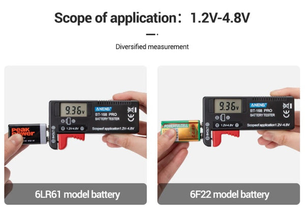 ANENG BT-168 PRO Digital Lithium Battery Capacity Tester