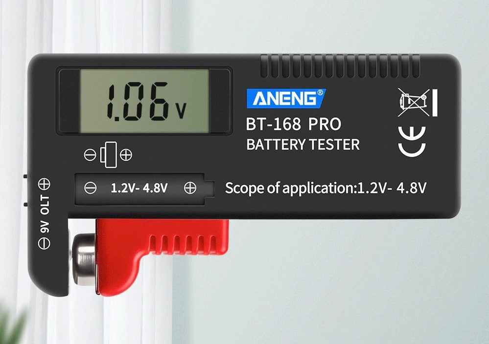 ANENG BT-168 PRO digitale litiumbattery-kapasiteittoetser