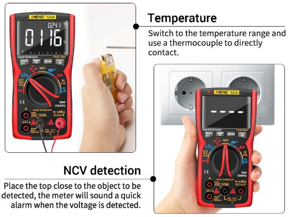 ANENG SZ18 Digital True RMS Multimeter