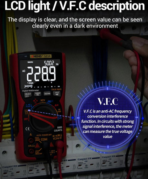 ANENG SZ18 Digital True RMS Multimeter