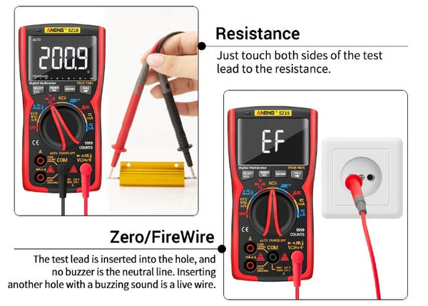 ANENG SZ18 Digital True RMS Multimeter