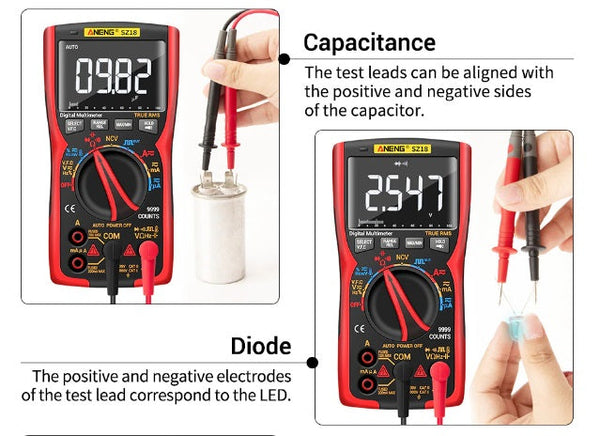 ANENG SZ18 Digital True RMS Multimeter