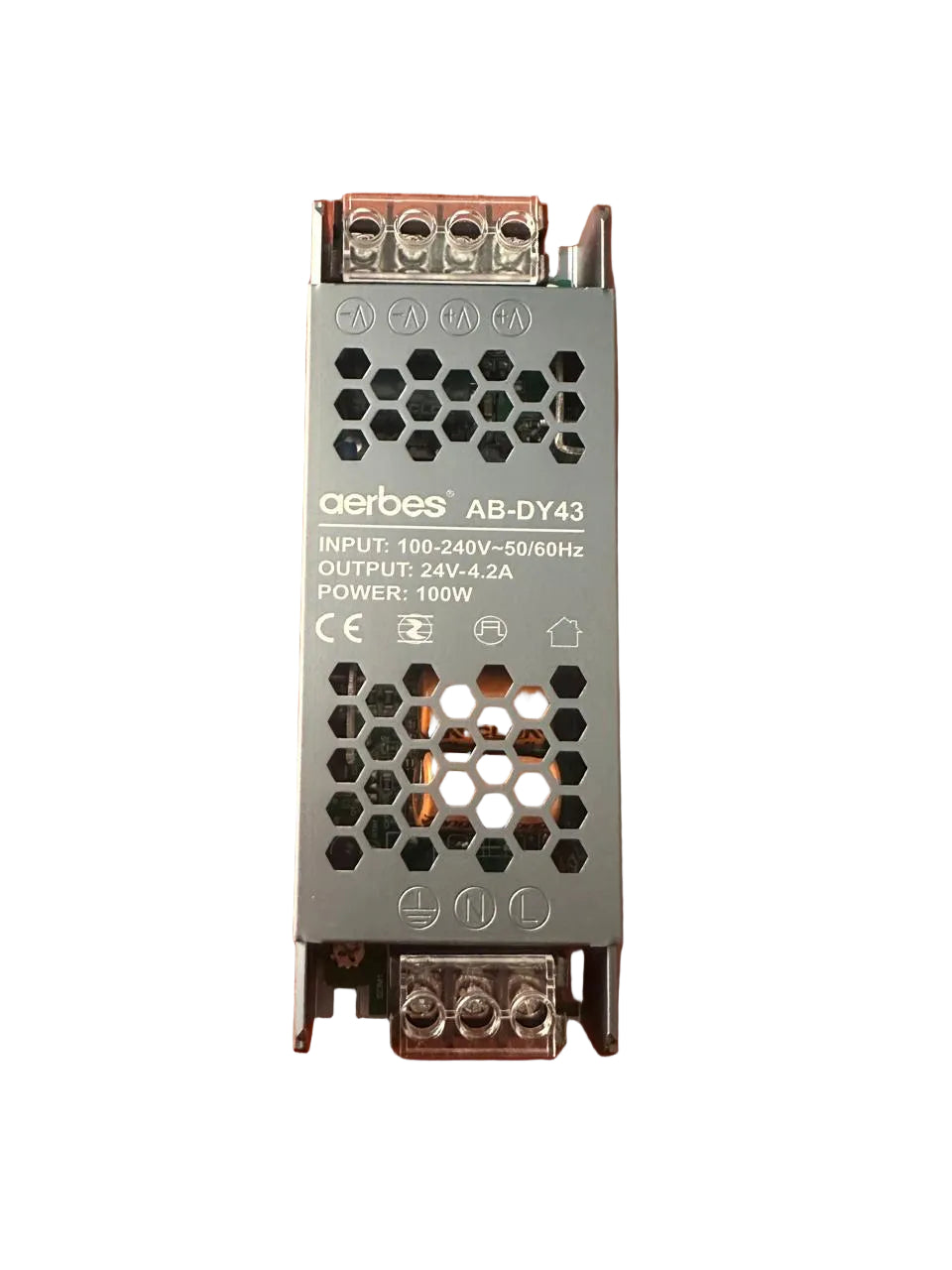LED Power Supply 24V 4.2A 100W (10008171) - Electromann SA