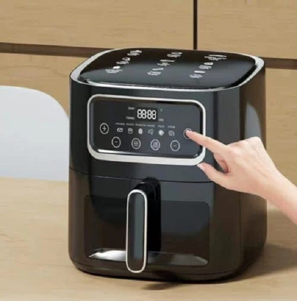 JG20375404 10L Silver Crest Air Fryer 2400w With A Touch Display (10008115) - Electromann SA