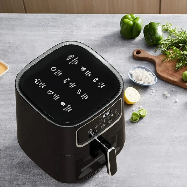 JG20375404 10L Silver Crest Air Fryer 2400w With A Touch Display (10008115) - Electromann SA