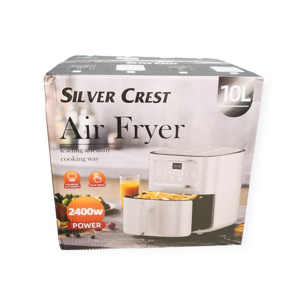 JG20375404 10L Silver Crest Air Fryer 2400w With A Touch Display (10008115) - Electromann SA