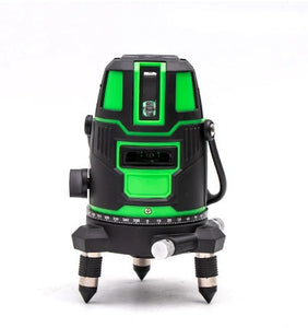 Andowl Q-SP01 5 Line Green Laser Level - Versatile and Accurate Tool for Leveling and Alignment