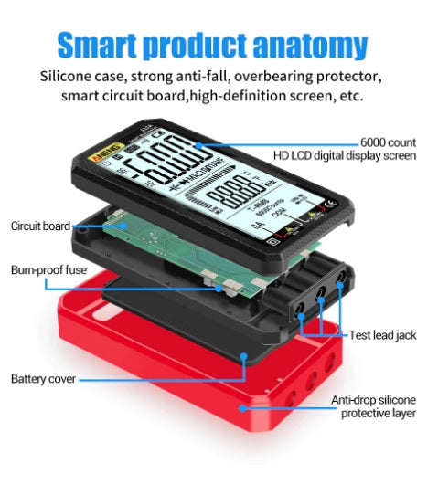 ANENG 620A Digital Smart Multimeter and Transistor Tester