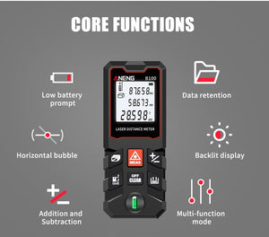 Aneng B100 Digital Laser Distance Meter and Laser Range Finder