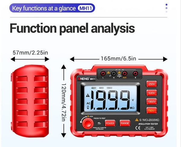 ANENG MH11 Digital Megohmmeter