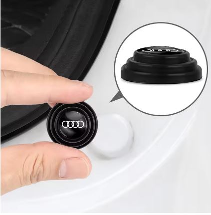 4Pcs Car Door Anti-Shock Pads for Audi Vehicles