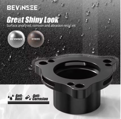 BEVINSEE Atmospheric Diverter Valve Spacer for VW Golf MK7 Jetta Passat Audi A3 A4 A5 TT